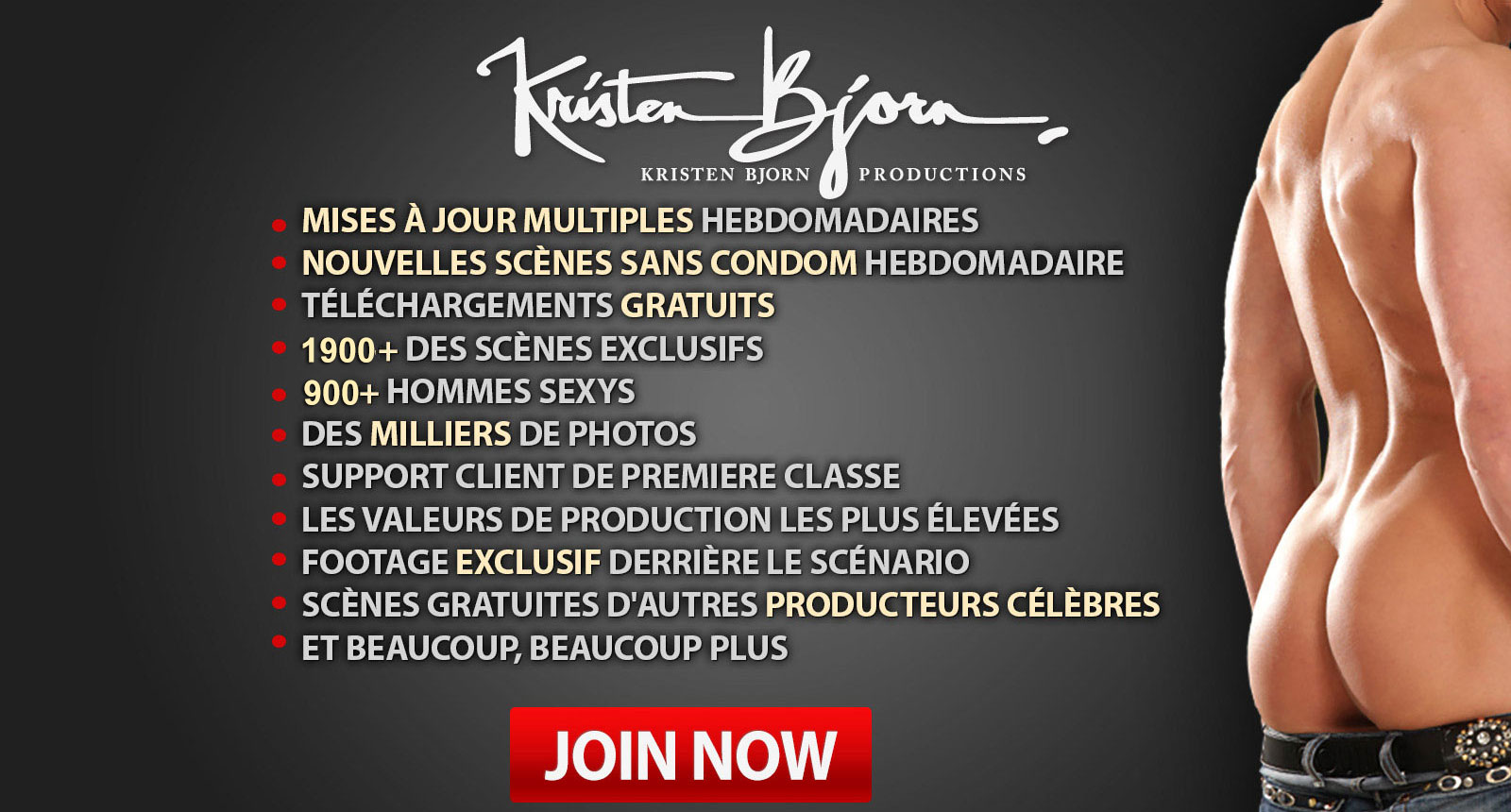 Kristen Bjorn - AVANTAGES POUR MEMBRES DU CLUB